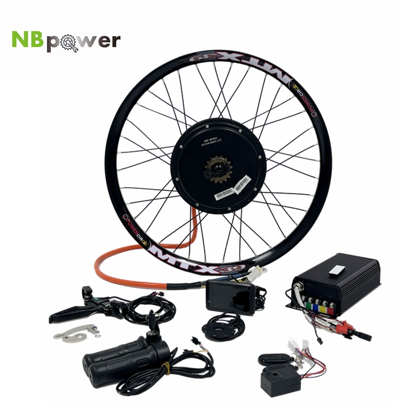 5000W Hub Motor Kit 72V - QS205 50H 5000W V3 Electric Bicycle