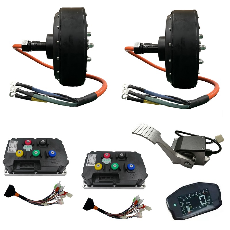 72V 8000W Brushless Hub Motor - QS Motor 273 Dual 8000W Brushless