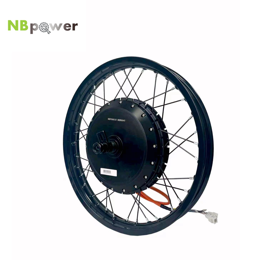 72V 8000W Brushless Hub Motor - NBpower/170mm Dropout QS 273 40H 72v