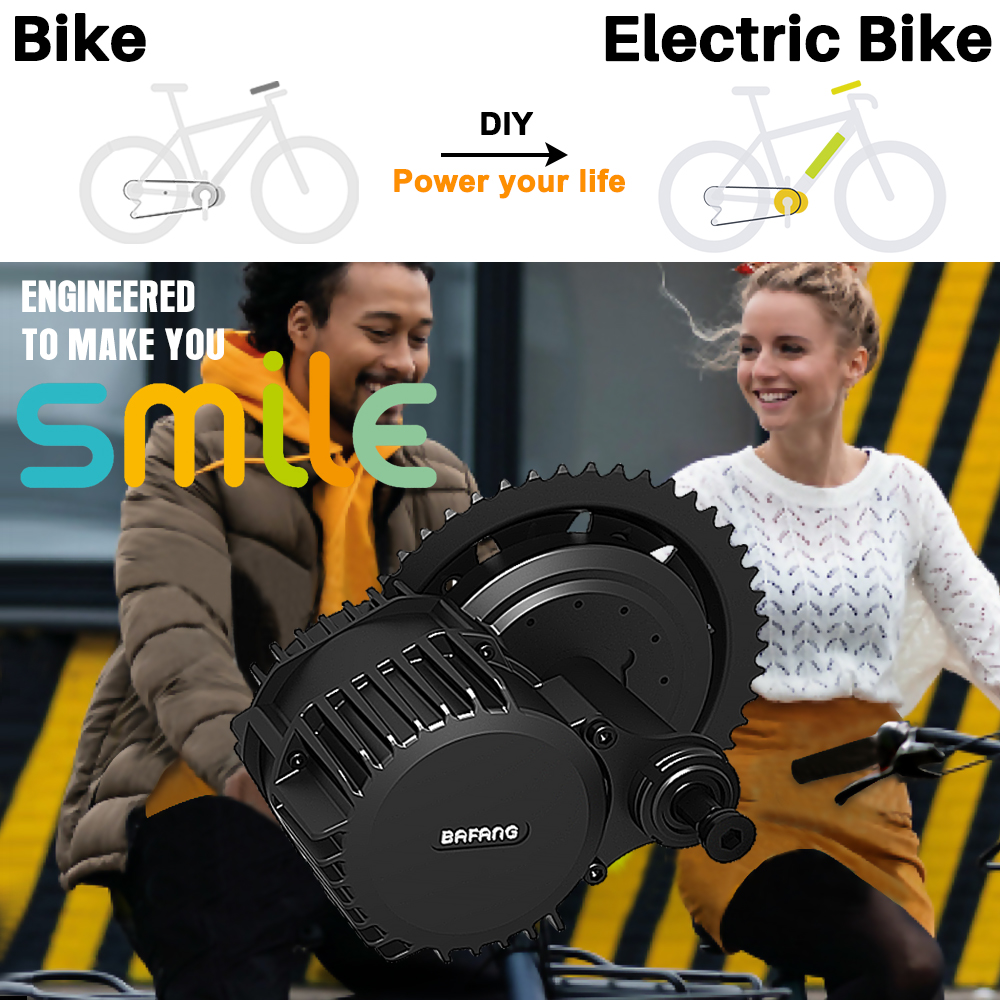 Bafang M615 G320.1000 motor 48 - Mid Drive Conversion Kit 1000W ulasan dan harga