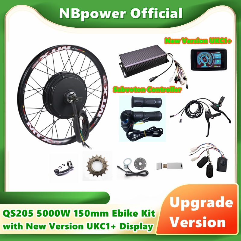 QS205 50H 5000W V3 Electric Bi - 5000W Hub Motor Kit 72V ulasan dan harga