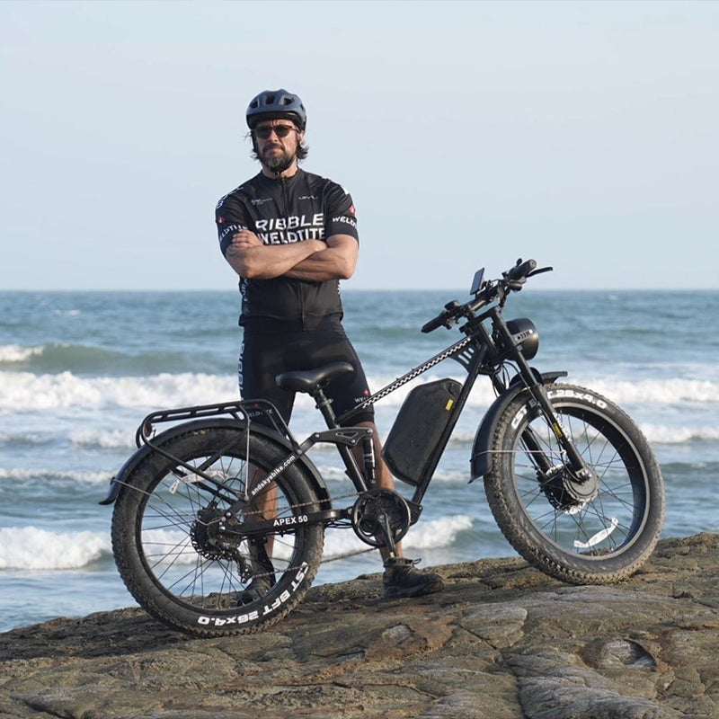 ANDSKY Apex50 AWD Electric Bik - 48V 1500W Rear Hub Motor With Battery ulasan dan harga