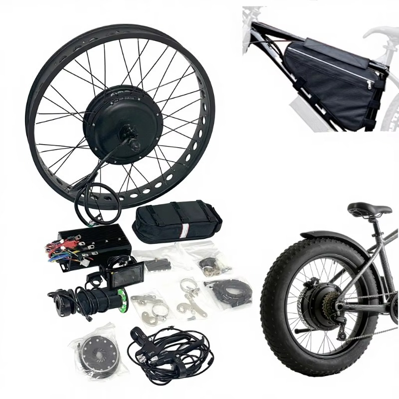 Super Fat Tire Hub Motor Kit 2 - 5000W Hub Motor Kit 72V ulasan dan harga