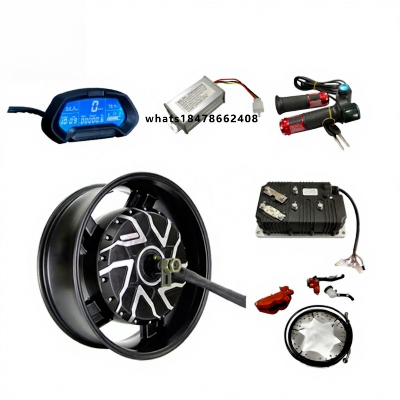 Most Powerful 12000W Double Ax - 12000W Electric Motorcycle Hub Motor ulasan dan harga