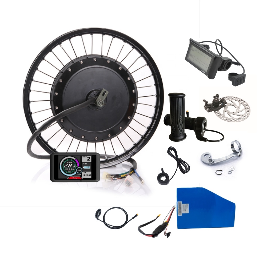Big Torque Electric Bicycle Bi - 5000W Hub Motor Kit 72V ulasan dan harga