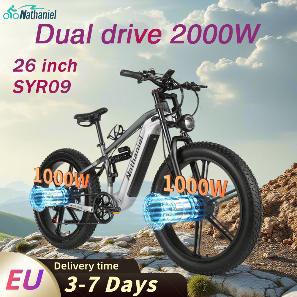 Nathaniel SYR09 Electric Bike  - Dual Motor Ebike Kit 2000W ulasan dan harga
