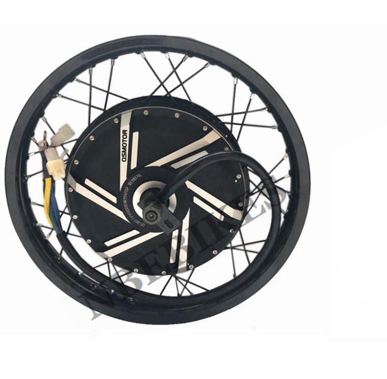 QS 273 Spoke Hub Motor(50H) 12 - 12000W Electric Motorcycle Hub Motor ulasan dan harga