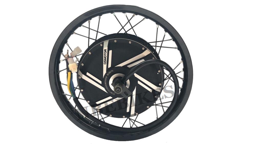 QS 273 Spoke Hub Motor(50H) 12 - 12000W Electric Motorcycle Hub Motor ulasan dan harga