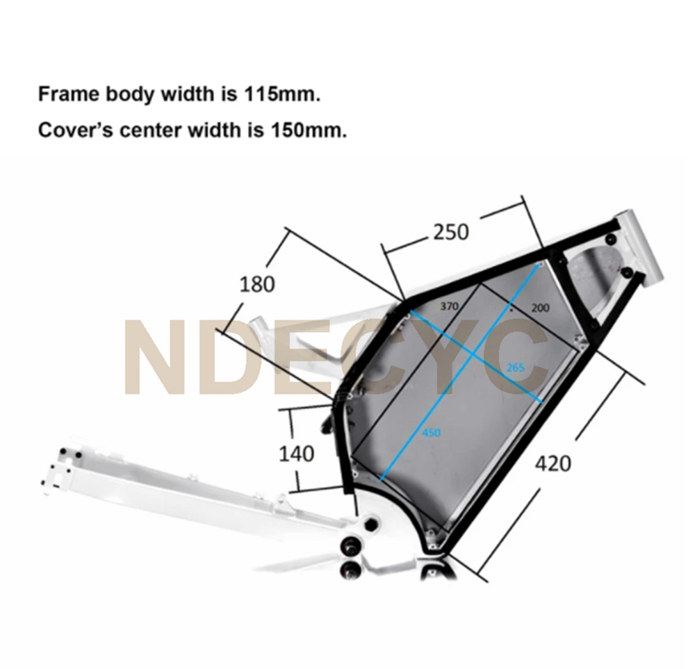 US Stock NBpower Enduro Ebike  - 3000W Stealth Bomber Motor ulasan dan harga