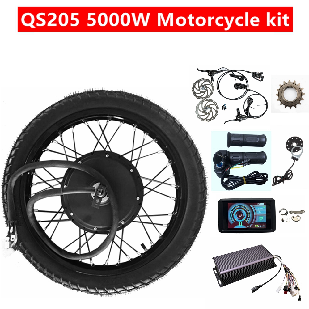 NBpower QS205 50H V3 72v 5000W - 5000W Hub Motor Kit 72V ulasan dan harga