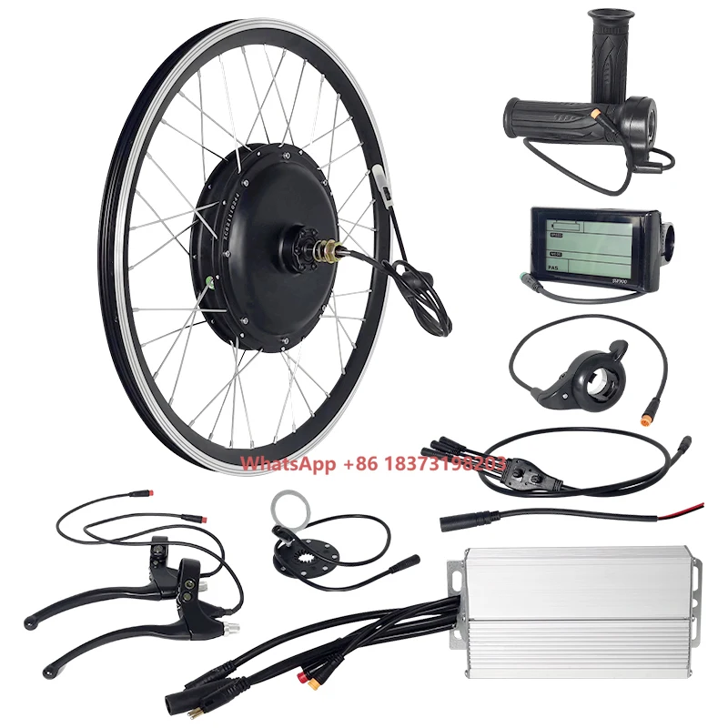 New Electric Conversion Kit 72 - 12000W Electric Motorcycle Hub Motor ulasan dan harga