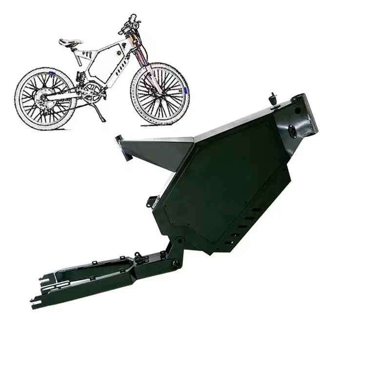 Electric Bike Steel Frame off  - 3000W Stealth Bomber Motor ulasan dan harga