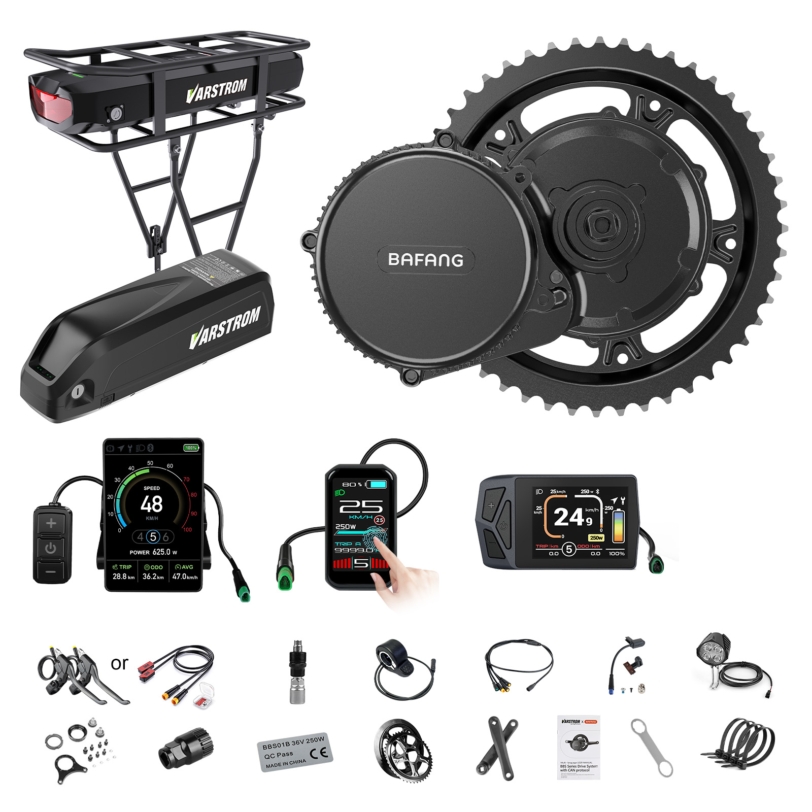 [US Shipping] Bafang Motor 750 - Torque Sensor Mid Drive Motor Kit ulasan dan harga
