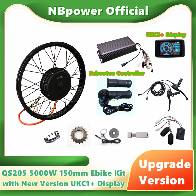 NBpower/QS205 5000W V3 150mm R - 5000W Hub Motor Kit 72V ulasan dan harga