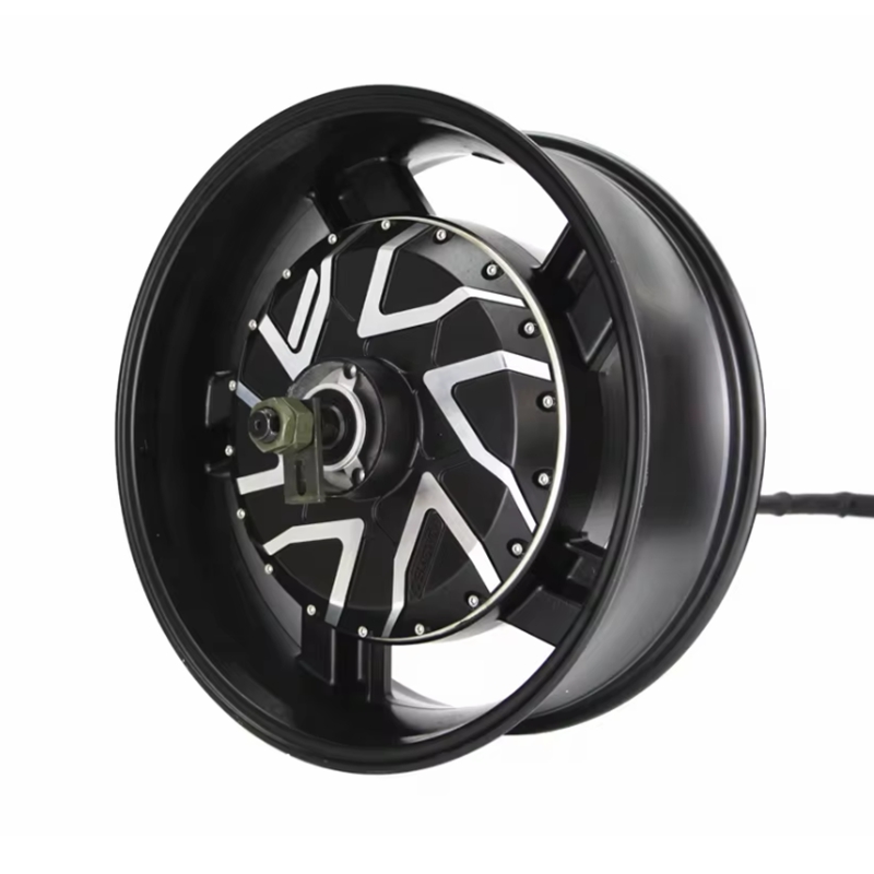 QS Motor 12000W 17X6.0inch V41 - 12000W Electric Motorcycle Hub Motor ulasan dan harga
