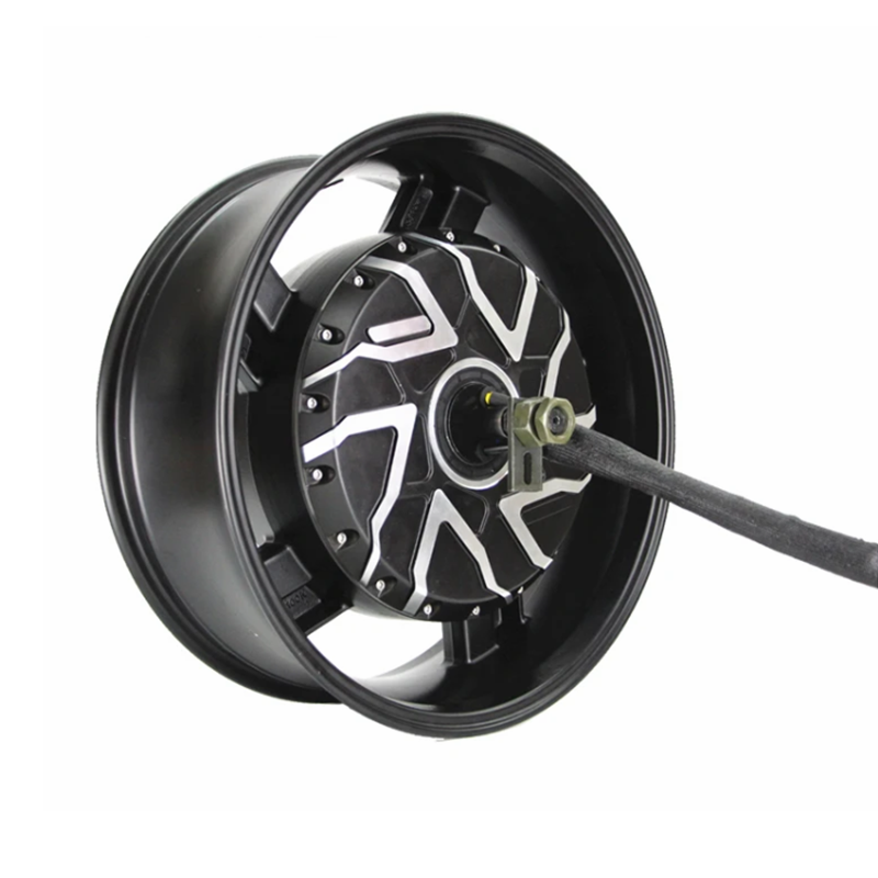 QS Motor 12000W 17X6.0inch V41 - 12000W Electric Motorcycle Hub Motor ulasan dan harga