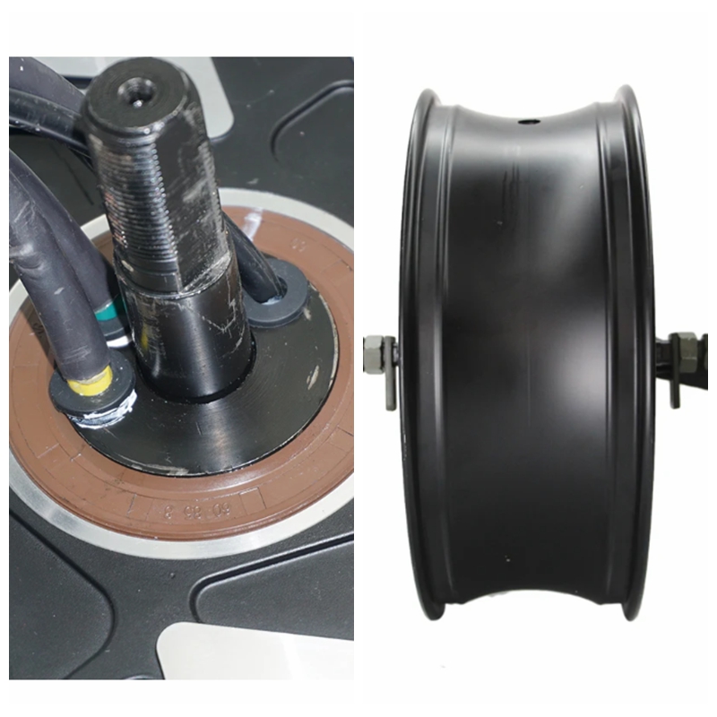 QS Motor 12000W 17X6.0inch V41 - 12000W Electric Motorcycle Hub Motor ulasan dan harga