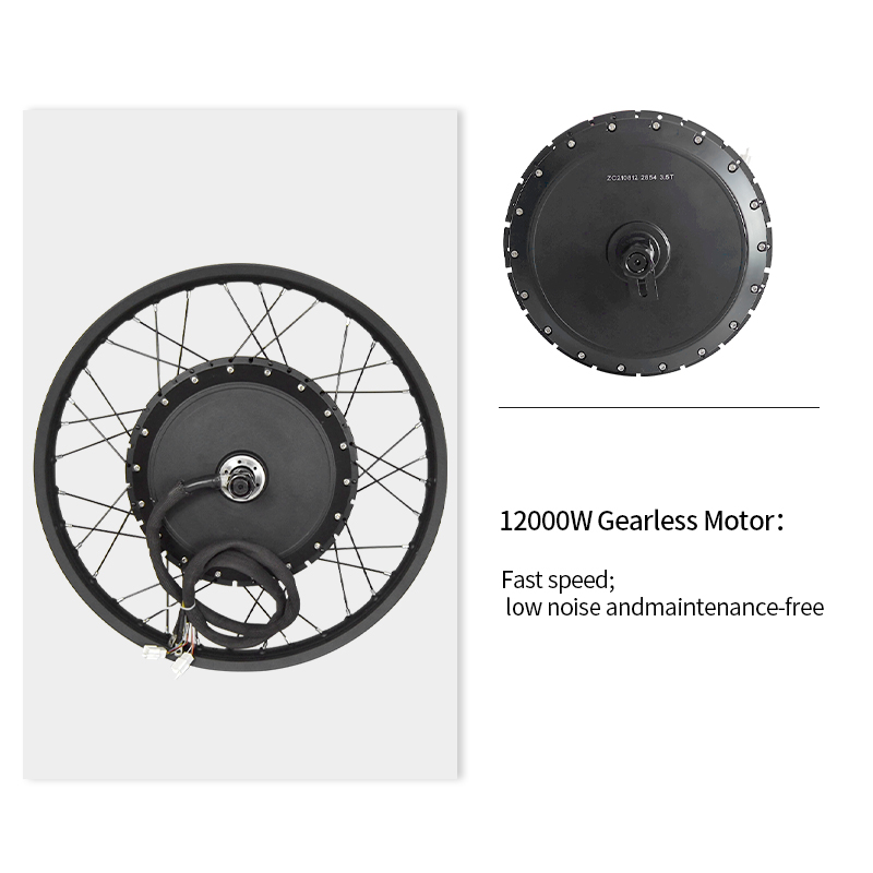 Rear Wheel  Hub Motor 6000w 80 - 12000W Electric Motorcycle Hub Motor ulasan dan harga