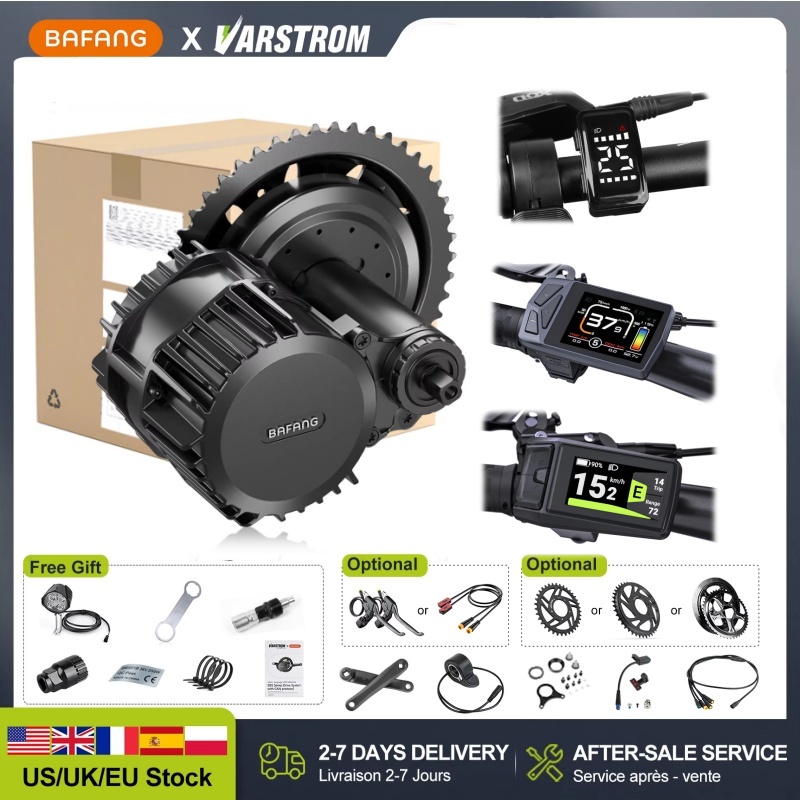 Bafang 48V 750W Motor Kit  BBS - Side Hung Mid Drive Motor Kit ulasan dan harga