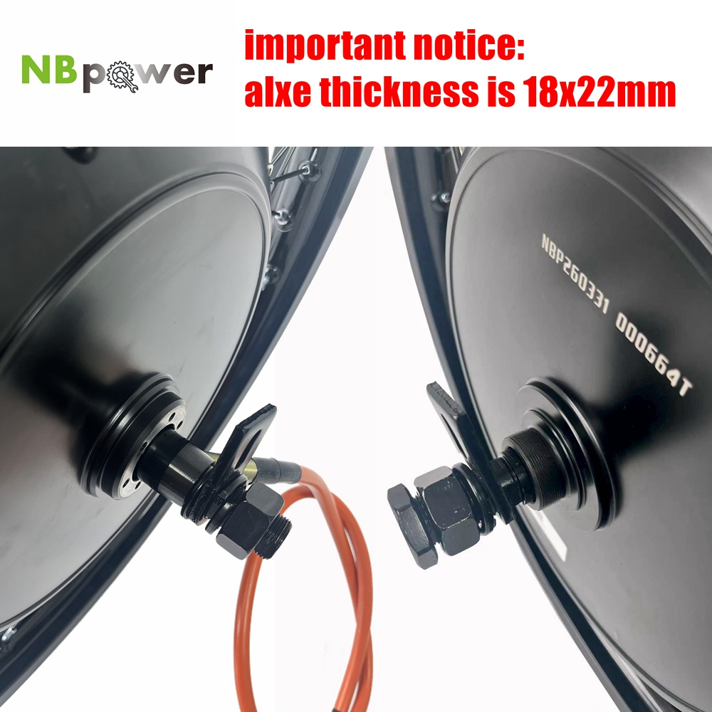 NBpower/170mm Dropout QS 273 4 - 72V 8000W Brushless Hub Motor ulasan dan harga